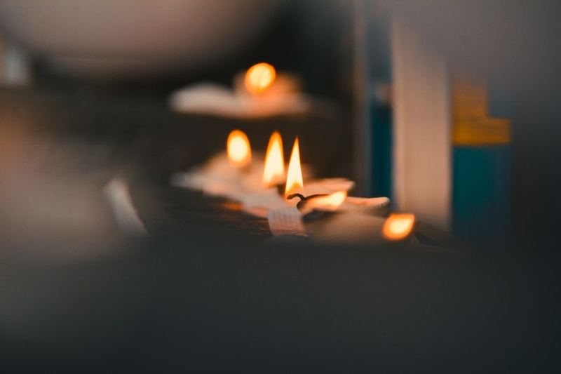 Set de Tres Velas Cítricas Pequeñas